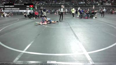 136 lbs Consi Of 8 #2 - Dante Mott, Byaa vs Alessio Gonzalez, Marlboro Jr Mustangs
