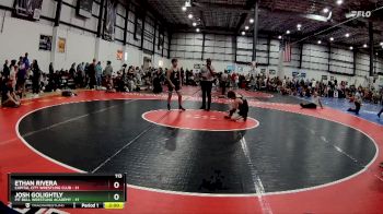 113 lbs Round 1 (6 Team) - Ethan Rivera, CAPITAL CITY WRESTLING CLUB vs Josh Golightly, PIT BULL WRESTLING ACADEMY