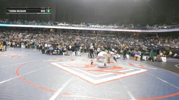 8A 165 lbs Quarterfinal - Tobin McNair, Wakefield vs Timothy Holton, Hoke County High School