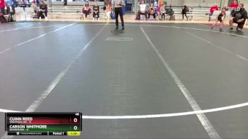 48 lbs Round 2 (6 Team) - Carson Whitmore, Riverheads vs Cuinn Reed, Wolfpack WC