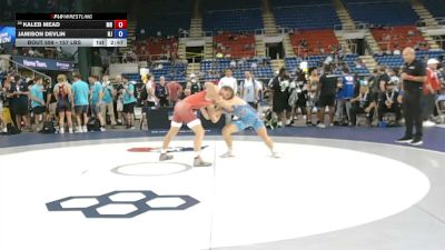 157 lbs Champ. Rd Of 128 - Kaleb Mead, Minnesota vs Jamison Devlin, New Jersey
