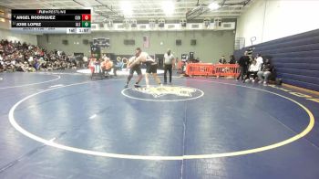 285 lbs Champ. Round 1 - Jose Lopez, Alemany vs Angel Rodriguez, Centennial (Corona)