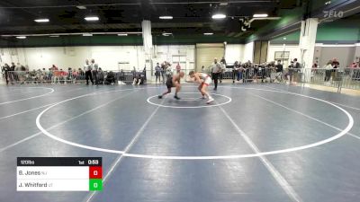 120 lbs Consi Of 4 - Braden Jones, NJ vs Joseph Whitford, UT