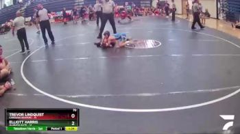 70 lbs Round 3 (6 Team) - Elliott Harris, Alabama Elite vs Trevor Lindquist, Carolina Reapers