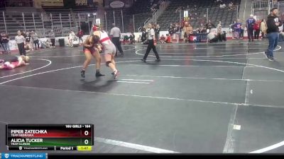 164 lbs Quarterfinal - Piper Zatechka, Team Nebraska vs Alicia Tucker, Team Illinois