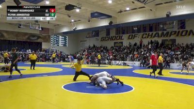 123 lbs Consi Of 8 #1 - Robby Rodriguez, St. Peter`s Prep (NJ) vs Flynn Arnestad, Faith Christian (PA)