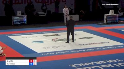 David Willis vs Marcos Tinoco Abu Dhabi World Professional Jiu-Jitsu Championship