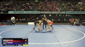 170 lbs Semifinal - Kylie Welker, Iowa vs Kami Senlycki, Wartburg