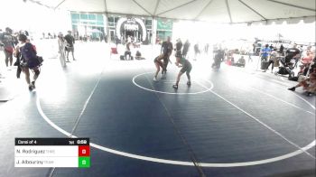 109 lbs Consi Of 4 - Natalie Rodriguez, Threshold WC vs Janan Albouriny, Team Thunder