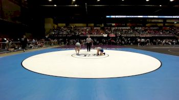 120 lbs Champ. Round 1 - Ashley McMullin, Newton HS vs Riley Arnold, Leavenworth HS