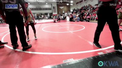 73 lbs Rr Rnd 5 - Jake Potts, Wagoner Takedown Club vs Durbin Schroeder, Cowboy Wrestling Club