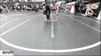 52 lbs Quarterfinal - Lane Pankaskie, Claremore Wrestling Club vs Dominick King, OKC Saints Wrestling
