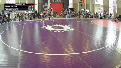 170 lbs Champ. Round 2 - Lindsey Shipp, Peninsula vs Saray Alfaro, David Douglas