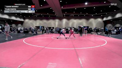 126 lbs Cons. Round 3 - Gavin Heverly, Pennsylvania vs Tyler Phipps, Pennsylvania