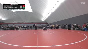 141 lbs Champ. Round 1 - Josiah Dedeaux, Indianapolis vs Wyatt Dusseau-Garno, Grand Valley State