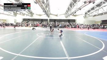 60-B lbs Round Of 16 - Keegan Sullivan, Mahanoy vs Westyn Lewandowski, F.L.O.W.