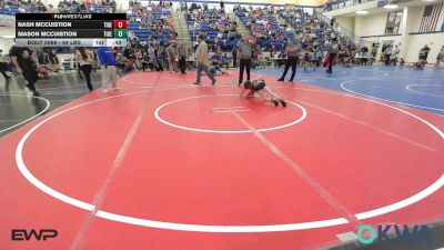 64 lbs Consolation - Nash McCuistion, Tiger Trained Wrestling vs Mason McCuistion, Tiger Trained Wrestling