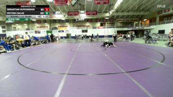 184 lbs Round 1 (10 Team) - Peyton Callis, Oklahoma Wesleyan vs Sebastian Hutchinson, Midway University