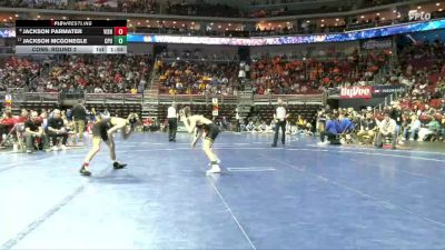 2A-106 lbs Cons. Round 3 - Jackson Parmater, Vinton-Shellsburg vs Jackson McGonegle, Center Point-Urbana