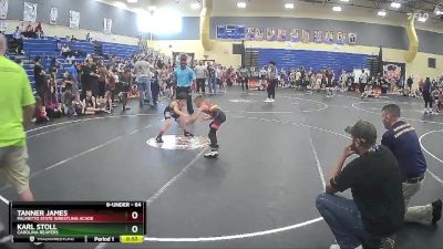 64 lbs Round 2 - Tanner James, Palmetto State Wrestling Acade vs Karl Stoll, Carolina Reapers