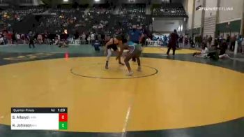 170 lbs Quarterfinal - Samajay Alboyd, Larned vs Riley Johnson, N/A