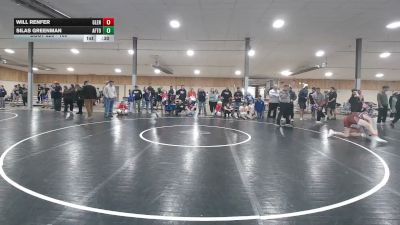 160 lbs Final - Will Renfer, Glen Aubrey vs Silas Greenman, Afton