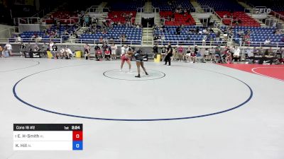 125 lbs Cons 16 #2 - Evelyn Holmes-Smith, AL vs Kalyse Hill, AL