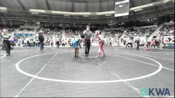 100 lbs Round Of 16 - Nash Ward, Kiefer Youth Wrestling Club vs CaZ'ion Speight, Team Guthrie Wrestling