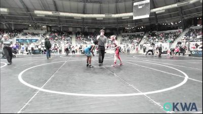 100 lbs Round Of 16 - Nash Ward, Kiefer Youth Wrestling Club vs CaZ'ion Speight, Team Guthrie Wrestling