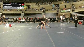 133 Championship Bracket Cons. Round 4 - Jake Freed, Grand Rapids vs Evan Marvin, Apple Valley