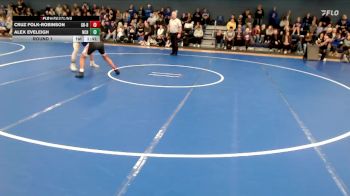175 lbs Round 1 - Cruz Folk-Robinson, Great Bend HS vs Alex Eveleigh, Norton Community HS