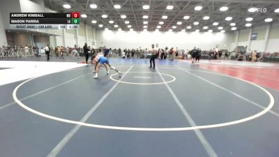 126 lbs Round Of 32 - Andrew Kimball, MD vs Mason Parria, LA
