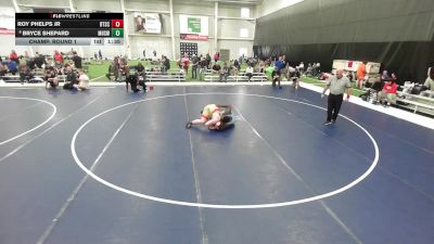 Junior Boys - 285 lbs Champ. Round 1 - Roy Phelps Jr, Beat The Streets Chicago-Midway vs Bryce Shepard, Menomonie High School Wrestling