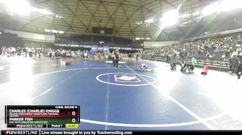 67 lbs Cons. Round 6 - Charles (Charlie) Knigge, Inland Northwest Wrestling Training Center vs Parker Fish, Mat Rats Rebooted Wrestling