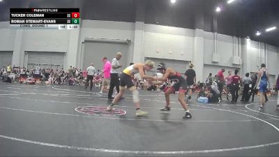 110 lbs Cons. Round 1 - Roman Stewart-Evans, Genesis Wrestling Club vs Tucker Coleman, Heard Wrestling Club