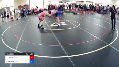 100 kg Round 1 - Joseph Cattan, Mad Cow Wrestling Club vs Domenico Lemme, Eastside Wrestling Club