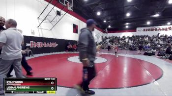 120 lbs Cons. Round 1 - Logan Andrews, Moorpark vs Kyan Wong, Redondo Union