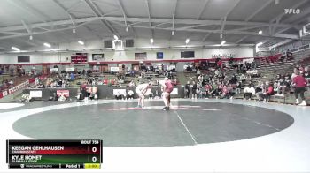 184 lbs Cons. Semi - Keegan Gehlhausen, Chadron State vs Kyle Homet, Glenville State