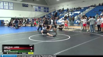126 lbs 1st Place Match - Jobe Felix - Lopez, Dog Pound vs Bach Le, Surf City Wrestling Club