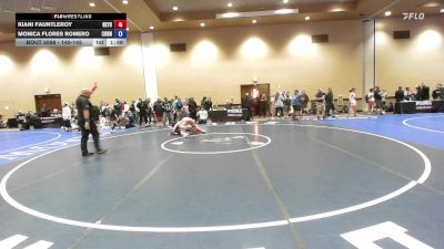 140-145 lbs Champ. Round 4 - Kiani Fauntleroy, New York vs Monica Flores Romero, Connecticut