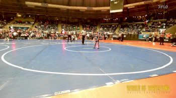 46 lbs Consi Of 16 #2 - Hadley-Glen Smith, Coweta Tiger Wrestling vs August Boucher, Greater Heights Wrestling