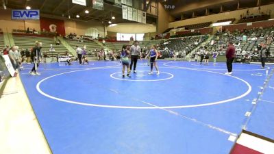 110-120 lbs Rr Rnd 2 - Emelia Gaba, Mighty Bluebirds Wrestling vs Zaylee Ballard, Team Conquer Wrestling