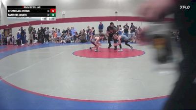 80 lbs Round 2 - Brantlee James, Summerville Take Down vs Tanner James, Eastside Youth Wrestling