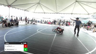 113 lbs Consi Of 16 #2 - Patrick Leffard, Chaparral HS vs Noah Balladarez, Coachella Valley WC