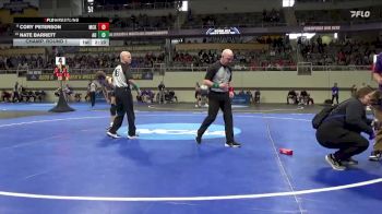 165 lbs Champ. Round 1 - Nate Barrett, Ashland vs Cory Peterson, McKendree