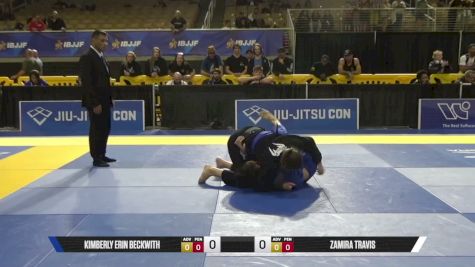 Zamira Travis vs Kimberly Erin Beckwith 2026 Pan Jiu Jitsu IBJJF Championship
