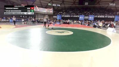 Girls 4A 155 lbs Champ. Round 2 - Rylie McDonough, Stadium (Girls) vs Nivayah Henry, Skyview (Girls)