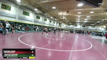 132 lbs Semifinal - Tristan Gauvin, Fossil Ridge/Bear Cave vs Rayden Zens, Aberdeen Central