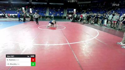 132 lbs Consi Of 32 #2 - Shane Rablais, Bow vs Dominic Murphy, Salem, NH