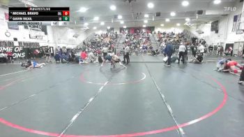 120 lbs Cons. Round 3 - Michael Bravo, Shadow Hills vs Gavin Silva, La Quinta/LQ